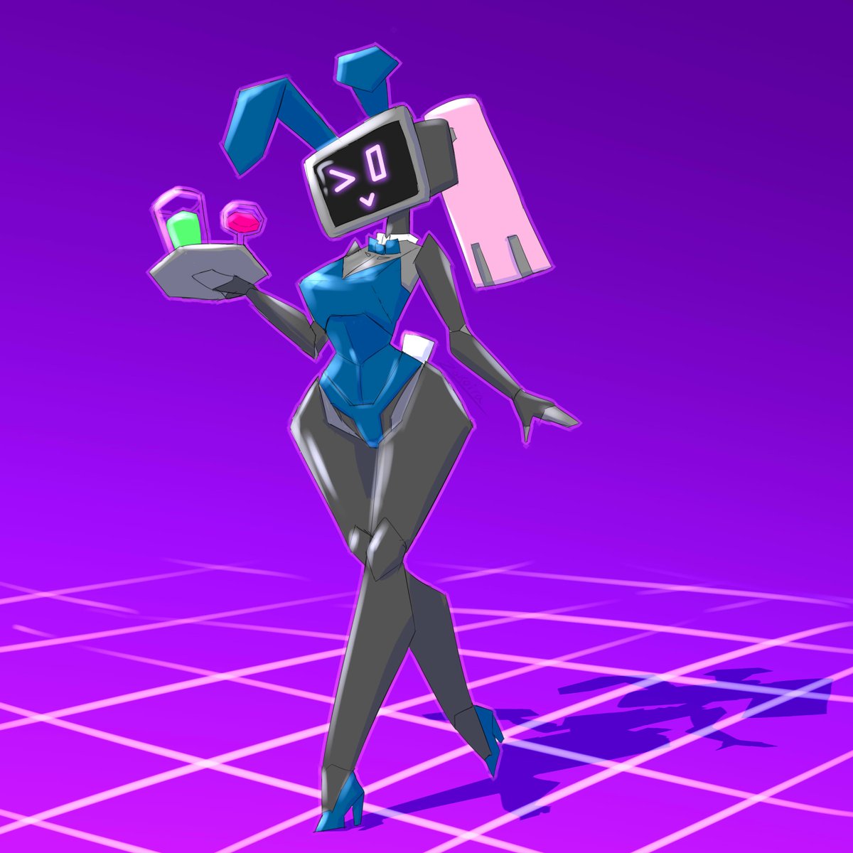 #バニーガール貼って元気づけてください #ロボ娘
🐰 