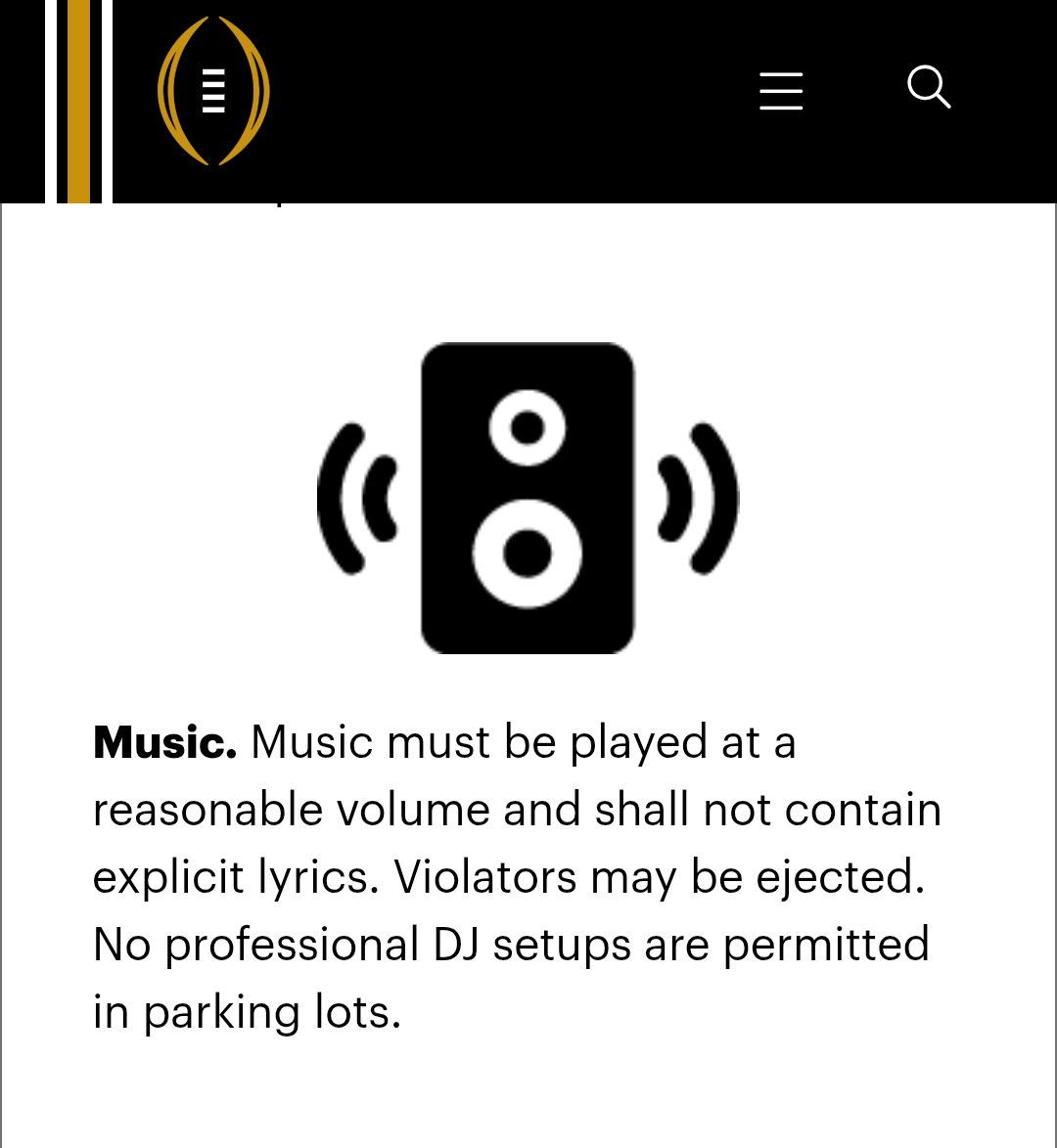 BrodyLogan's tweet image. Good luck enforcing this in Miami for the National Championship