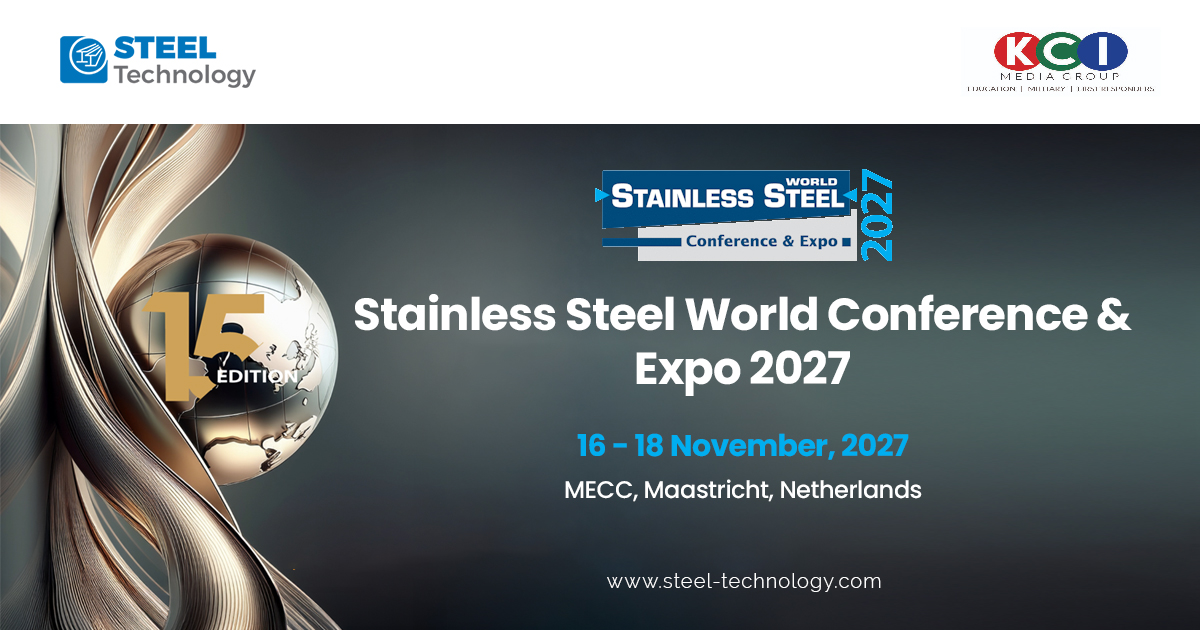 SteelTechnology's tweet image. 🌟 Stainless Steel World Conference &amp;amp; Expo 2027 — where global stainless steel pros meet!

📅 16–18 Nov 2027 | MECC Maastricht 🇳🇱

Exhibition + tech conference for producers, suppliers &amp;amp; engineers 🛠️

🔗 steel-technology.com/events/stainle…

#SSW2027 #StainlessSteel #SteelExpo
