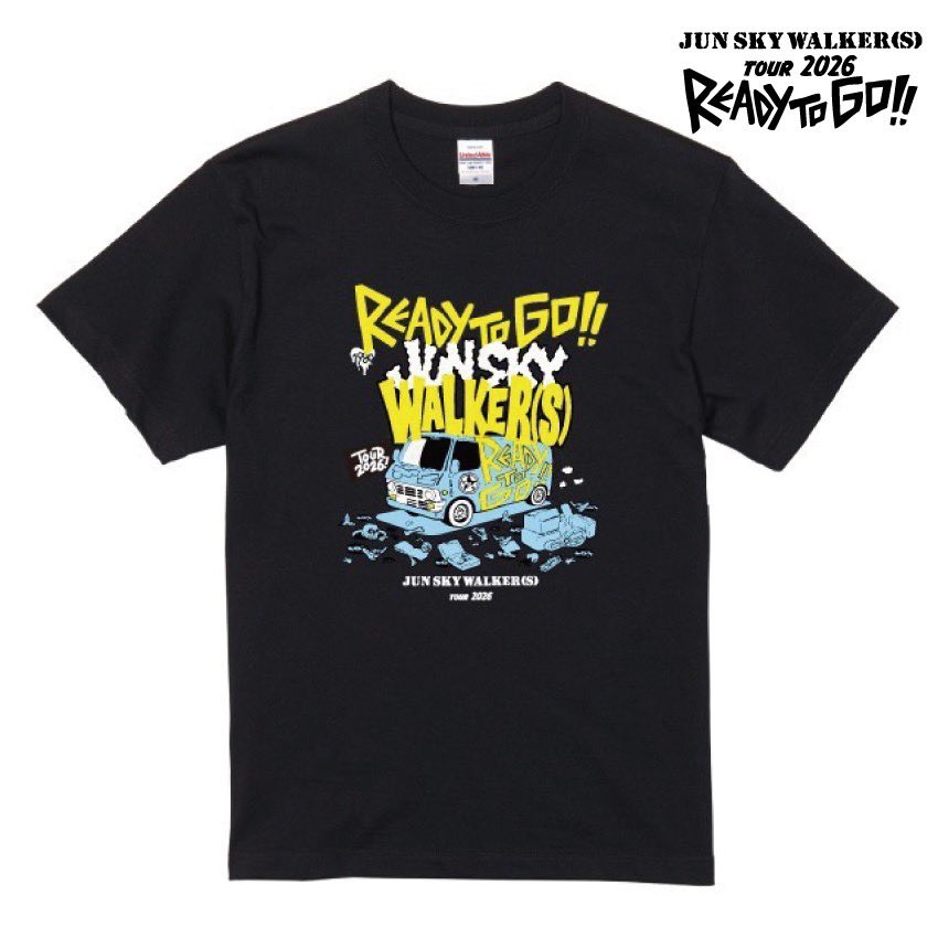 📣NEW TOUR 2026 “READY TO GO” ツアーグッズ 1/17(土)横浜 F.A.Dから