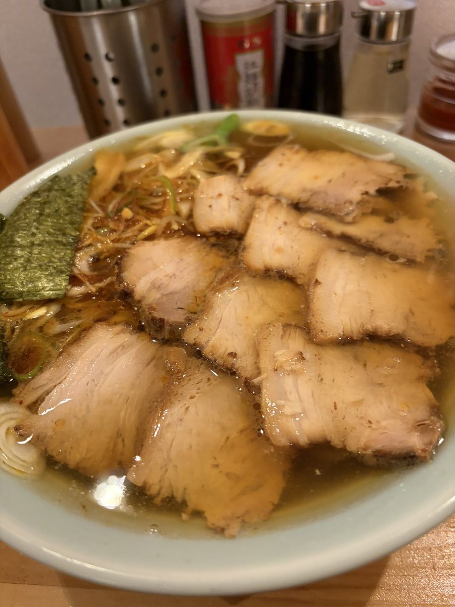 ネギチャーシュー中盛り！