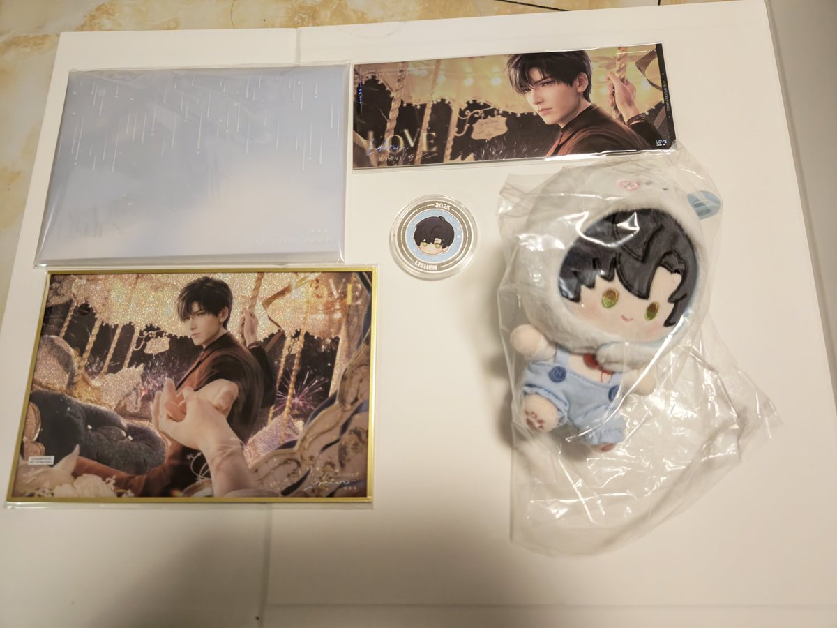 N*゜様 恋と深空　公式　 vip マヒル　ギフトボックス　2025年 恋と深空 公式 2025年 vip マヒル ギフトボックス 中国版 恋と深