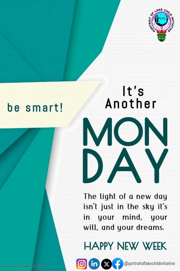 Happy new week 🙌🙌🙌 

#MondayMotivation 
#MondayVibes 
#PLCI