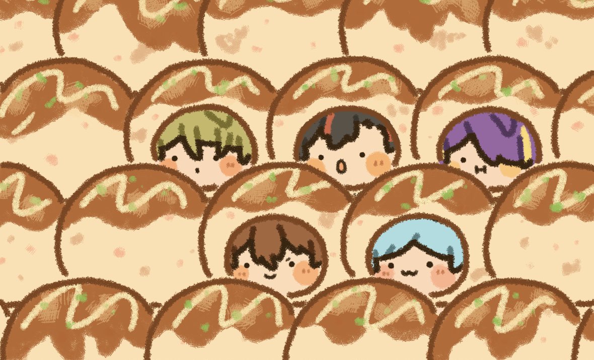  ︎︎
今回の無配隊です🌟
 ︎︎