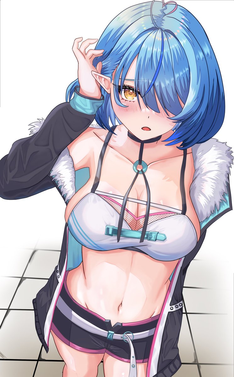 mizoleoekaki's tweet image. ⛄️「み、見過ぎなんだけどぉ、、、」

噂のメカクレちゃんとデート💙
#らみあーと