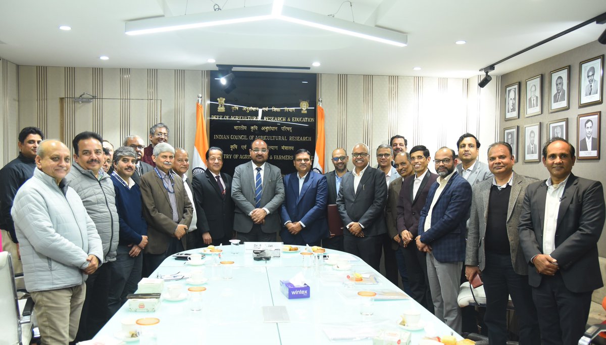 icarindia's tweet photo. #ICAR and NDDB sign a landmark MoU to strengthen research, innovation, and extension across the dairy value chain, aiming to boost productivity, sustainability, and farmer incomes in line with #ViksitBharat
@ChouhanShivraj @PIB_India @NDDB_Coop https://t.co/u8Uid0s2Pg