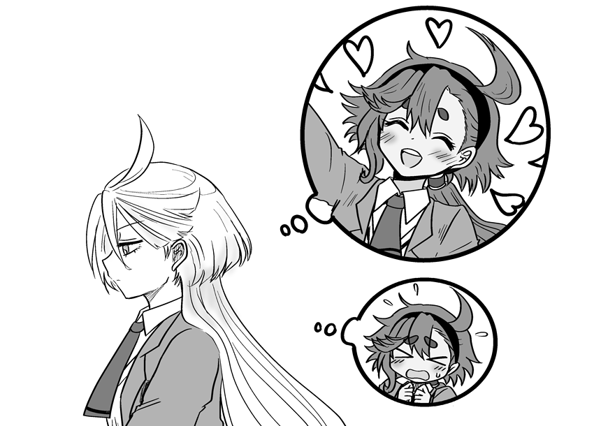 ミオリネさんはわかりやすく赤面したりはあんまりしないけど心の中ではスレッタのことめちゃくちゃ大好きなとこがかわいいよね