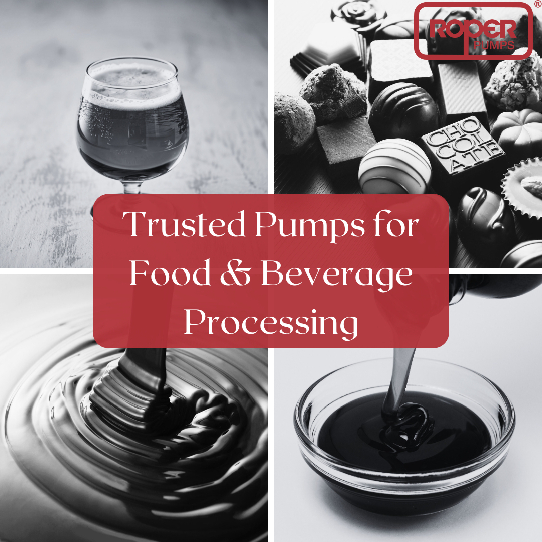Roper pumps are widely used in food and beverage manufacturing, from chocolate processing to syrup transfer. 

With easy maintenance and robust construction, Roper pumps keep production lines running smoothly. Call today to learn more.

📞 (706) 335-5551