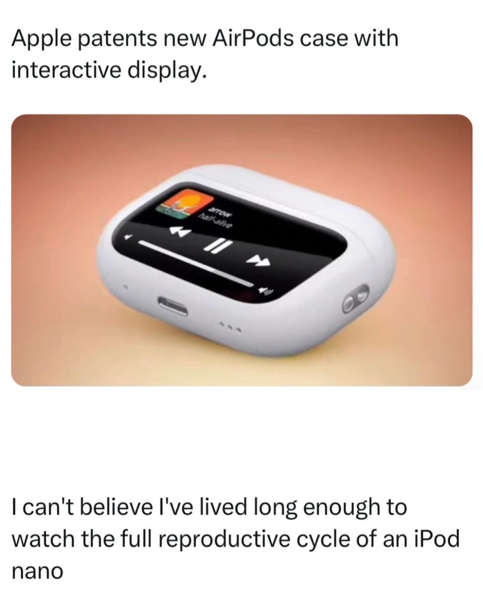 I just saw this and i guess <a href="/I_AM_WILDCAT/">Tyler</a> prediction of  this years ago was right....The iPod nano right here🤣