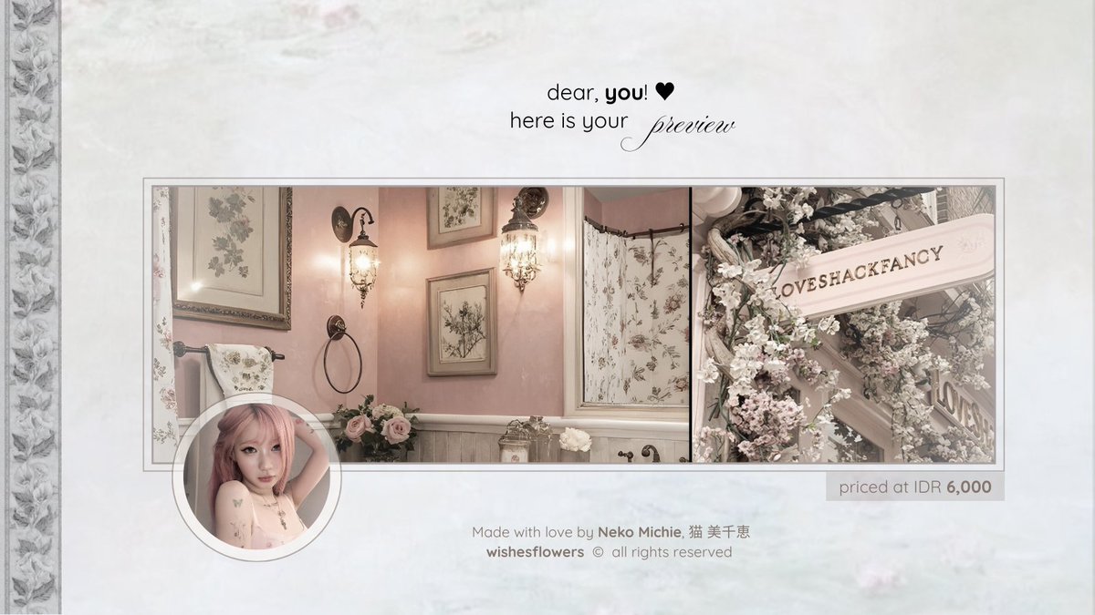 wishesflowers's tweet image. any repost is appreciated! ♥︎

#zonauang  |  evening, dearests and darlings in my garden! here I present to you.. (4) ready to-wear layout from Enami Asa latest updates. priced at IDR 6,000 and available in JPNGS. knock my direct message if you are interested in claim them!  ✿