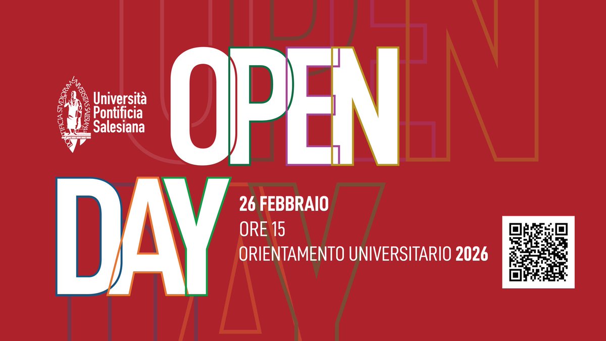 🎓 Scopri il tuo futuro all’UPS!
🗓️ Open Day – 26 feb | ⏰ 15:00
Campus, corsi e docenti ti aspettano.
🔗Iscriviti ora e vivi l’esperienza!
forms.gle/aNnfV5WrkoaYbq…