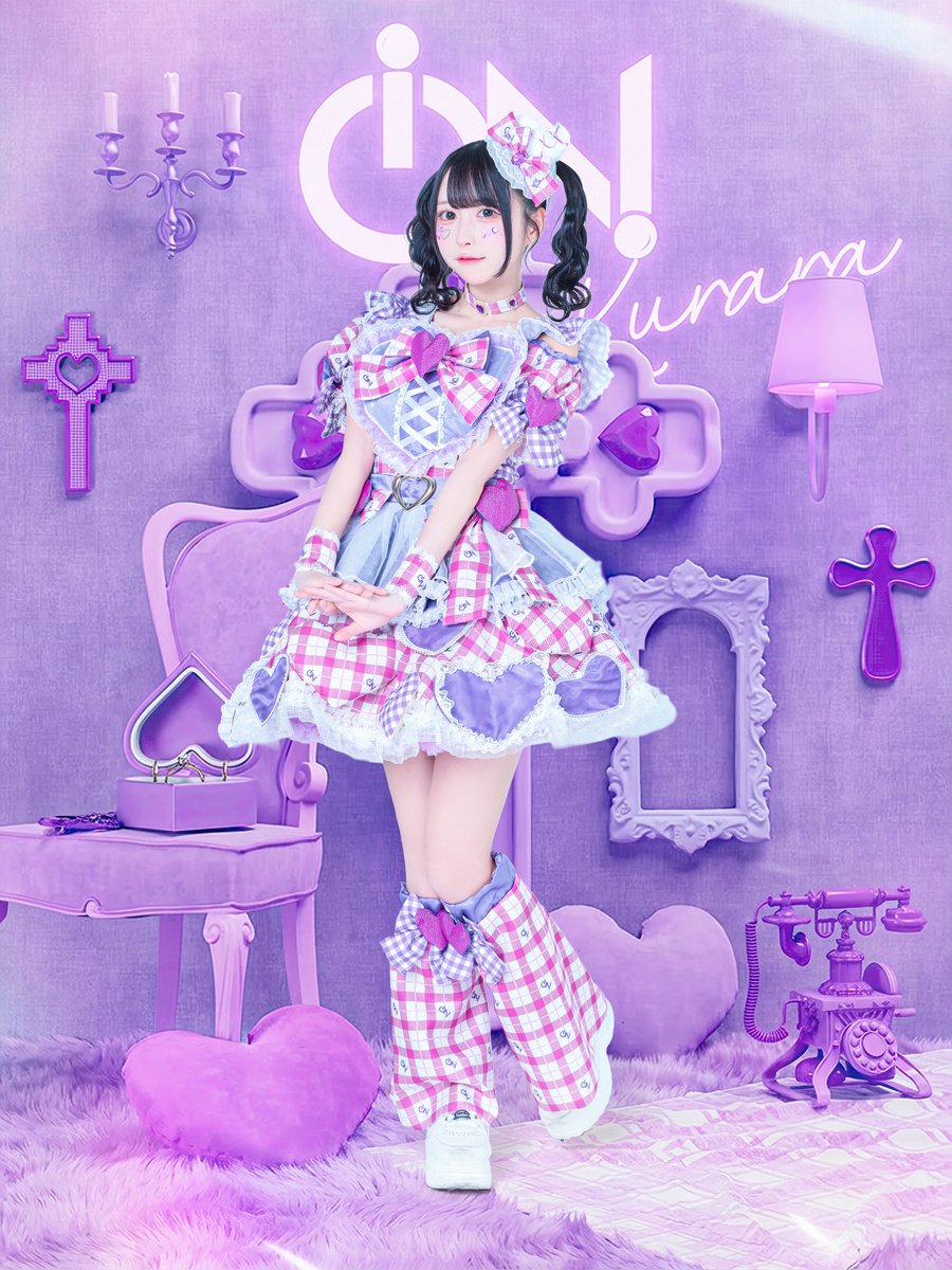 新アー写公開】 ♥伽久耶 くらら(かぐや くらら) ♡担当カラー 紫