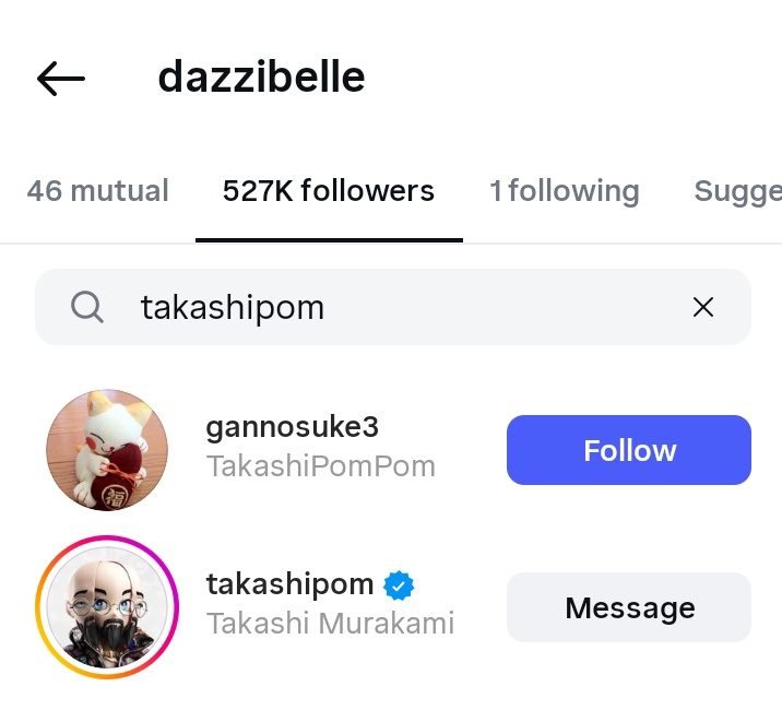 hourlydaniellee's tweet image. Renowned Japanese contemporary artist Takashi Murakami has followed Danielle on Instagram
