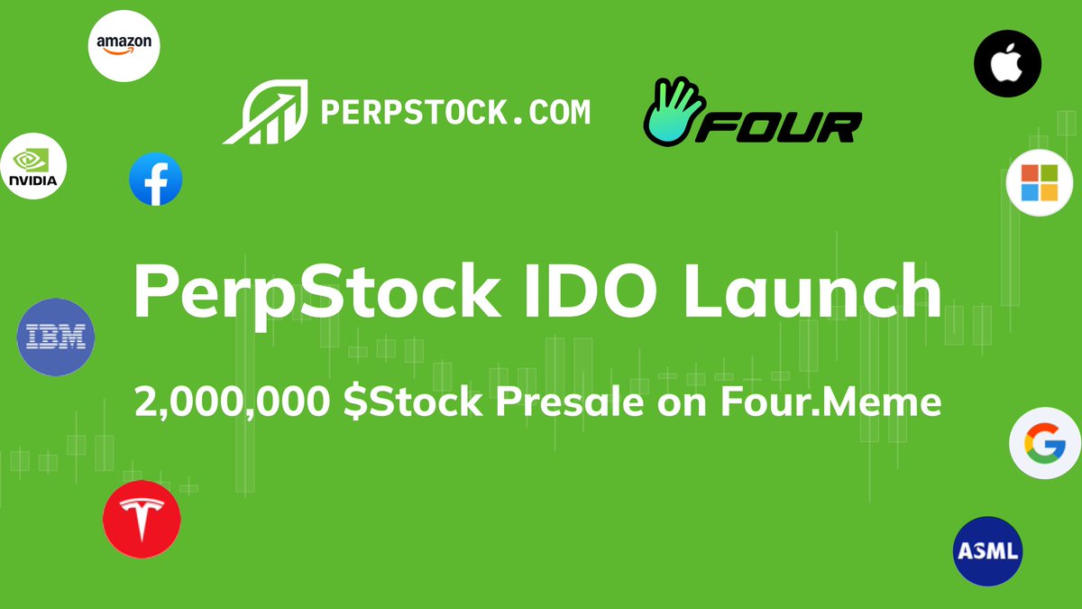 fourdotmemezh's tweet image. 🚀Next Up on Four.Meme: PerpStock @perpstock_bsc Presale Incoming!

PerpStock is a decentralized, on-chain protocol that enables users to trade spot and leveraged options of U.S. stock market via stablecoins. The protocol offers a permissionless, non-custodial…