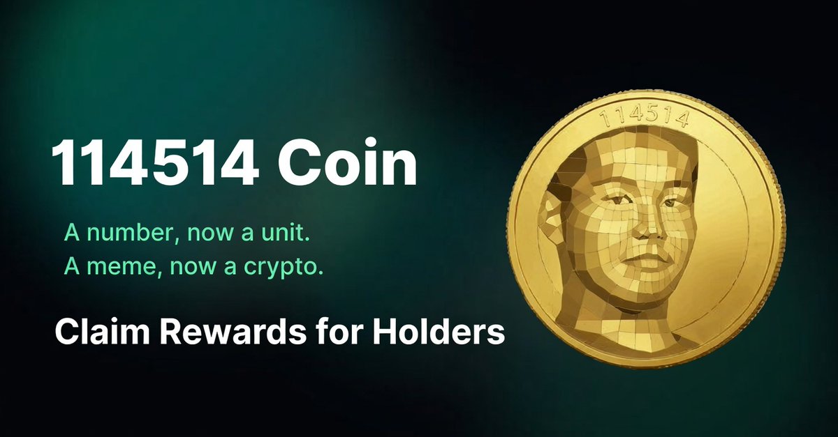 114514coinSol's tweet photo. 🚨 $114514 HOLDER REWARDS — CLAIM IS LIVE 🚨

If you held $114514, you may have rewards waiting ✅

Check your eligibility + claim in under 30 seconds.
👇 Link in the first comment

🔁 RT so no holder misses their payout https://t.co/xeNoaUKguN