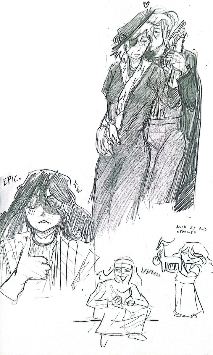 VannyAte's tweet image. A few doodles from my sketchbook
#centuria #ケントゥリア
