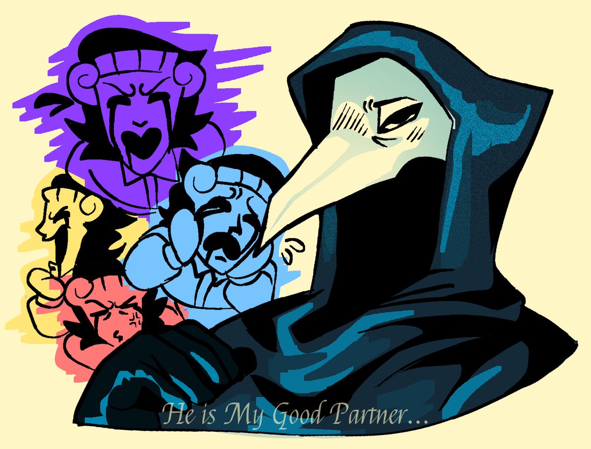 chocorante4976's tweet image. Good Partner #SCPFoundation #scp049 #scp035