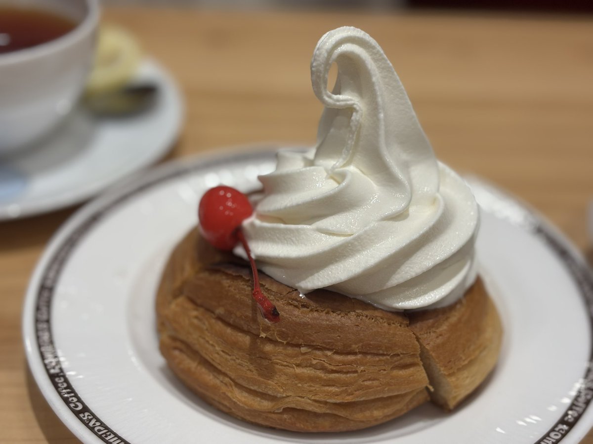 わが子とコメダでお茶してきました。