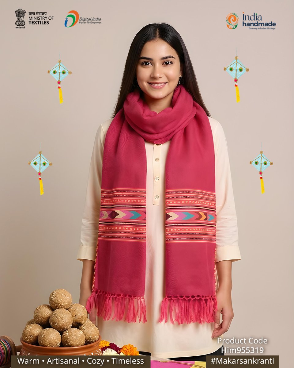 Indiahandmade_'s tweet image. Udaan Desi Kala Ki – Haath Se Dil Tak 🤍
Handwoven shawls celebrating Indian craftsmanship.
🛒now at IndiaHandmade.com
Explore. Support. Empower.  #Indiahandmade #SupportArtisans #HandloomIndia #VocalForLocal #CraftsOfIndia #ArtisanEmpowerment #HandicraftsIndia