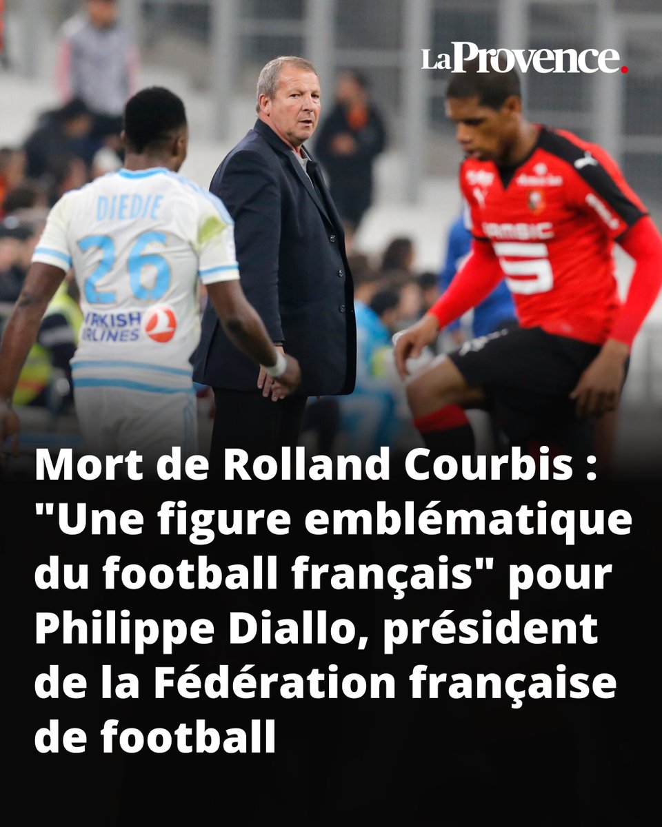 "C'est avec une profonde tristesse que nous avons appris le décès de Rolland Courbis"
👉 l.laprovence.com/zwX0