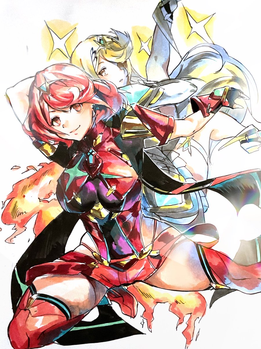 4me3ba_NIKU's tweet image. 久々にコピック！