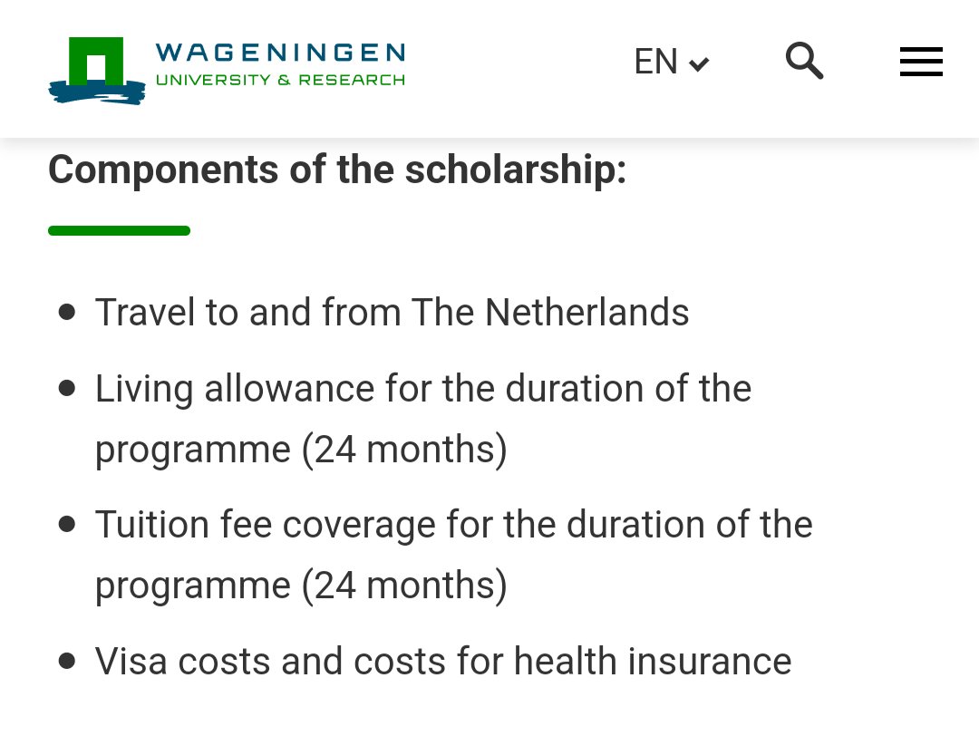 AgbogaVictor's tweet image. Wageningen University in the Netherlands is offering full funded MSc to international students, with travel/visa &amp;amp; living expenses covered. No application fee, straightforward application process
However, the deadline is Feb 1, 2026
Get more info here 👇🏾
youtu.be/4m0j6DvCMhg