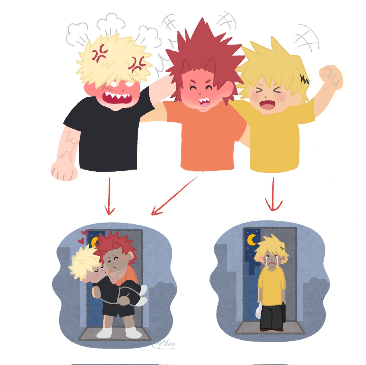 Manmekrbk's tweet image. he's so lonely⚡😭 😂🙎 #切爆 ⚙️💥