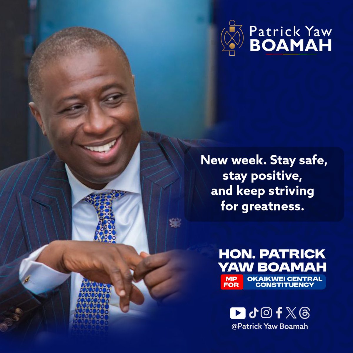 #Motivation 
#ServiceWithAction 
#PYB