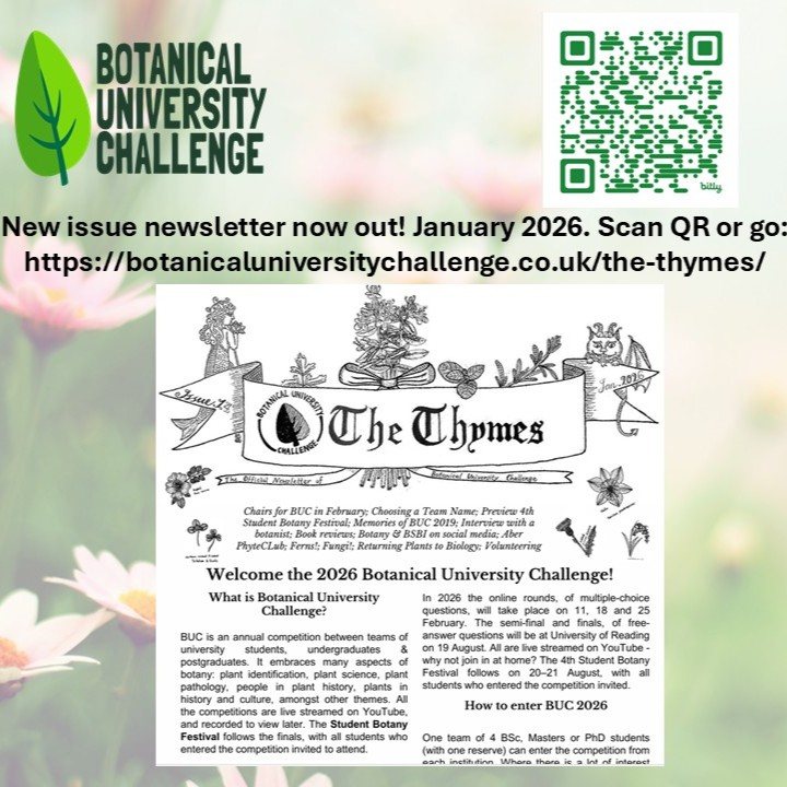 Botanical University Challenge tweet media