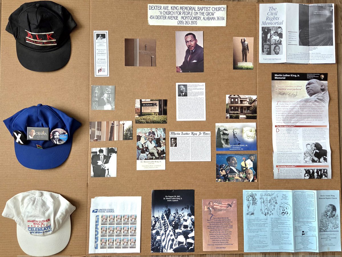 dld28's tweet image. "WE'RE NOT GONNA LET MOLOTOV COCKTAILS TURN US AROUND"
-- Rev. Dr. Martin Luther King, Jr. 
From DLD Traveling Black History Museum.
MLK, JR. Collection.
#DLD2026