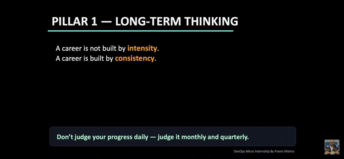 mathias_olah's tweet photo. The Commitment:
- 5 Months of transformation
- 6-8 hour live Saturday sessions
- Support from incredibly selfless volunteer co-mentors

It’s time to think differently. The grind starts now! 
#DevOps #IdentityUpgrade #TechCommunity #PravinMishra https://t.co/IRoimuHgzN