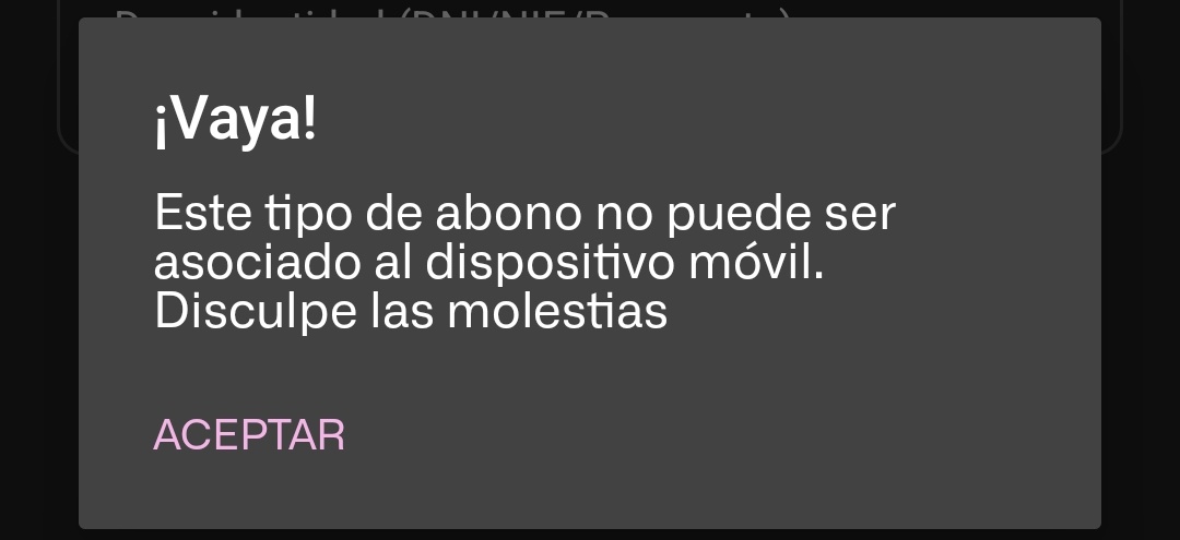 Hola <a href="/Renfe/">Renfe</a> , acabamos de comprar el abono único y estamos intentando asociarlo a la app de renfe y nos dice que tururu, como se hace?