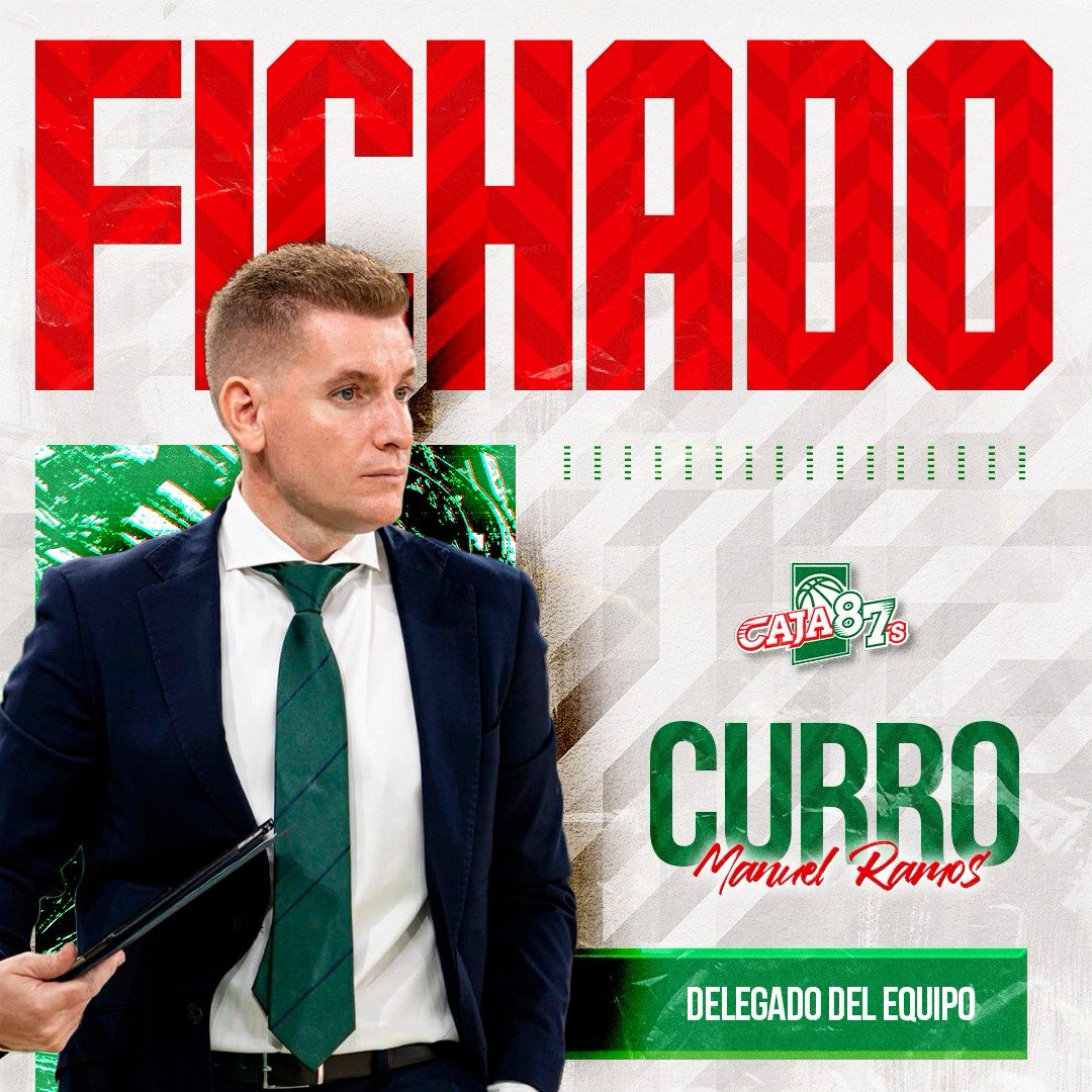 ✅ 𝗠𝗔𝗡𝗨𝗘𝗟 𝗥𝗔𝗠𝗢𝗦, “CURRO” 𝗙𝗜𝗖𝗛𝗔𝗗𝗢

Manuel Ramos “Curro” se une a nuestro equipo como nuevo delegado.

Su experiencia y dedicación cajista, a buen seguro, nos ayudarán a seguir creciendo y alcanzando grandes objetivos.

🔗 caja87baloncesto.es/2026/01/12/fra…