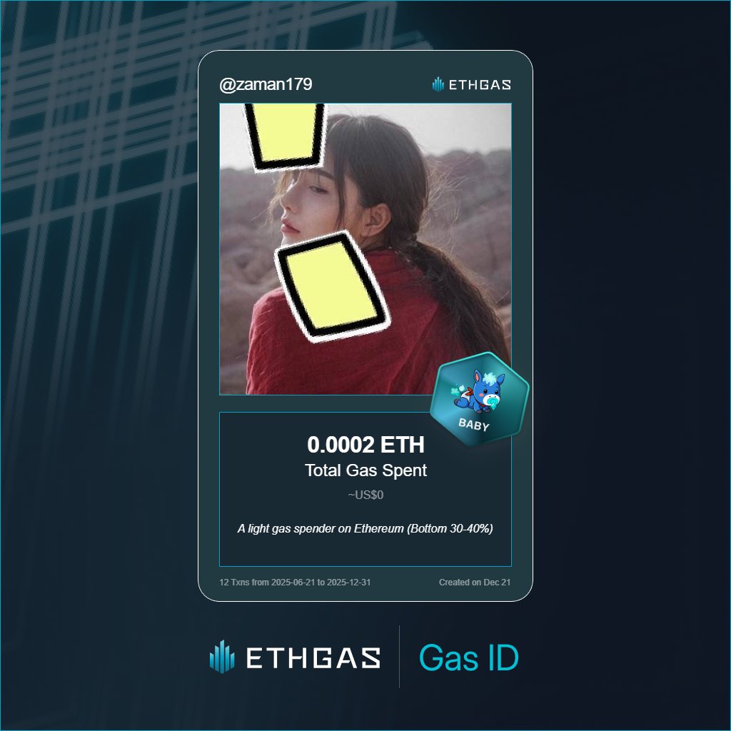 Liam spencer| ETHGas ⛽ tweet media