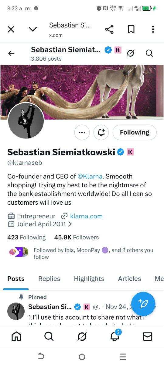 Kontigo amenaza a la gente que comento la nota del periodista que los investigo con acciones legales,los Gringos impresionados por la respuesta de Kontigo no lo pueden ni creer,nada más y nada menos amenazaron al Ceo de Klarna,Klarna es el Cashea de Estados Unidos