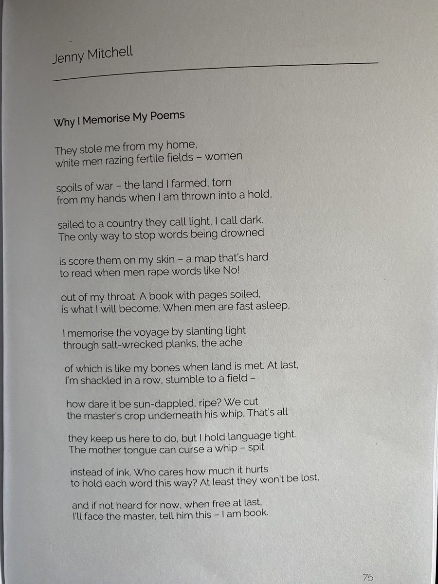 'Why I Memorise My Poems'

Performing this poem last week for the first time at the Finished Creatures launch almost floored me. I didn't know the meaning until the words came out. 🦋