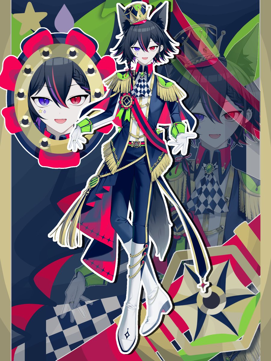 Yoizuki_404's tweet image. 👑 #新衣装  

                       1周年、ありがとう。

#IRIAMライバーでも拡散されたい 
#IRIAM繋がり隊