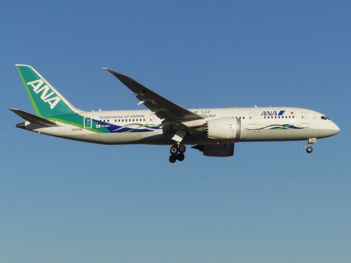 ten_koji1103's tweet photo. 2025/12/07成田国際空港外周にて　16L下り
NHのドリームライナー
ANA　B787-8　
ANA Future Promise Livery
All Nippon Airways
#ソラマニ_ヒコーキ 
#ANA 
#B787 
#ANAGreenJet 
#ANAFuturePromise
#JA874A https://t.co/0CHfaaohrv