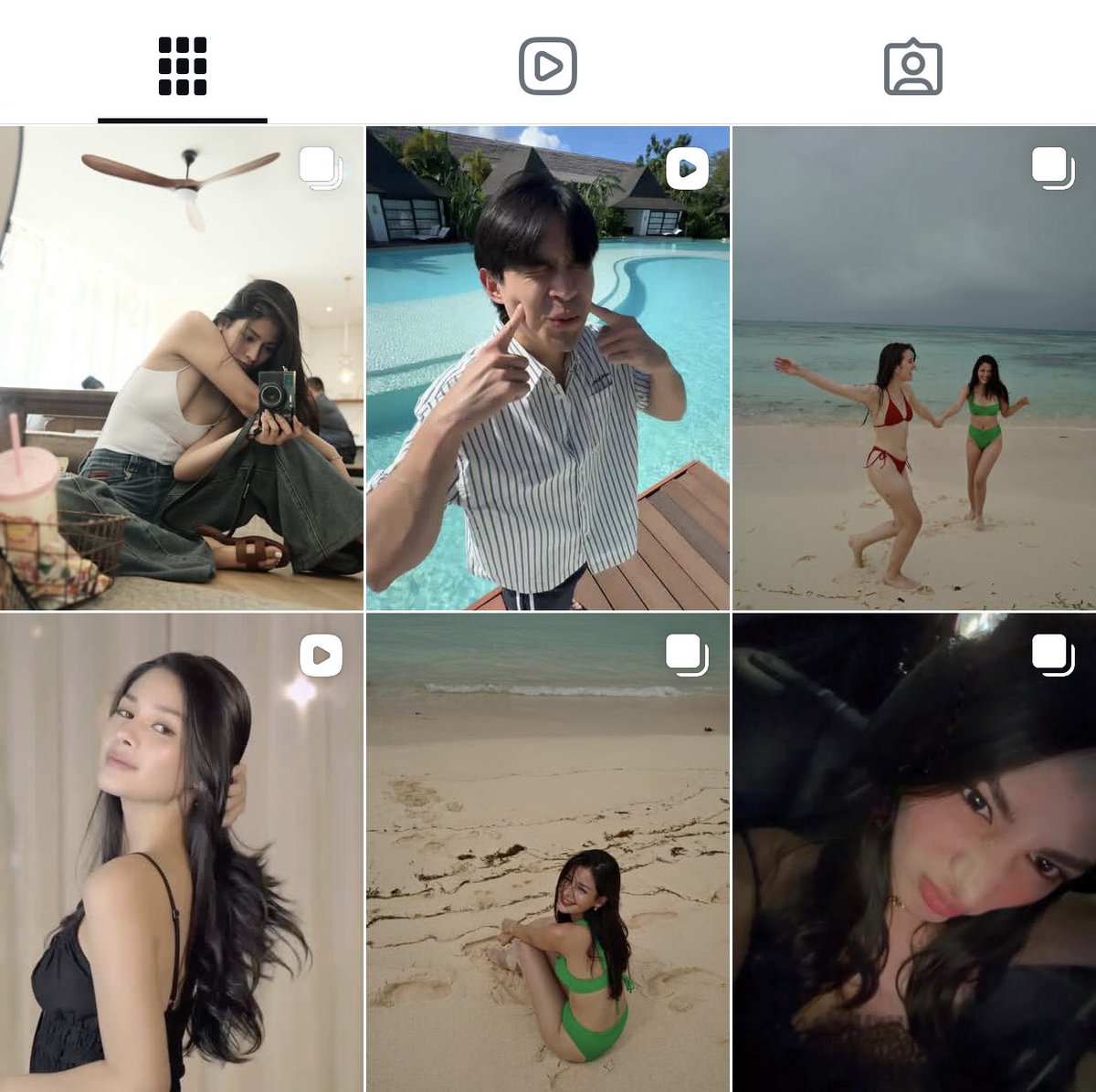 onlyforazr's tweet image. god forbid a girl has a goofy ass boyfriend! she really said walang este-aesthetic ig feed dito, basta cute yung watermark ko