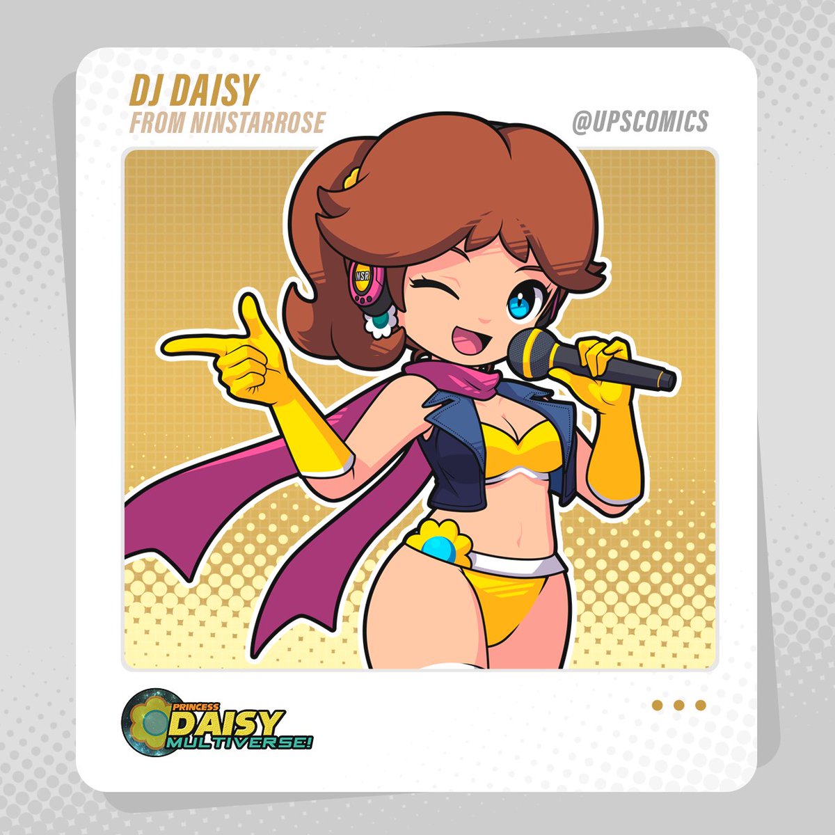 RT @upscomics: I'm so happy to be part of the DJ Daisy redesign in