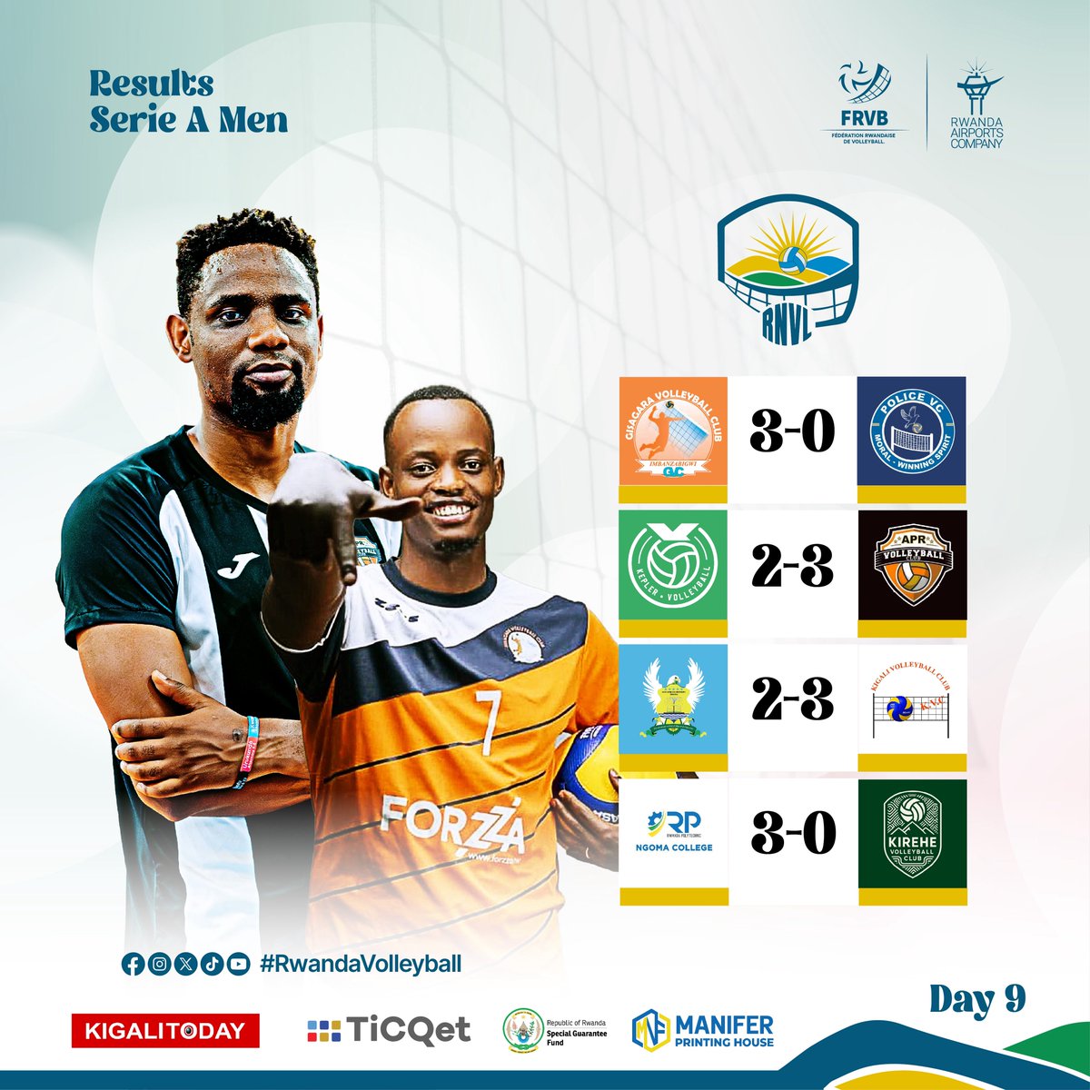 FRVB | RWANDA VOLLEYBALL tweet media