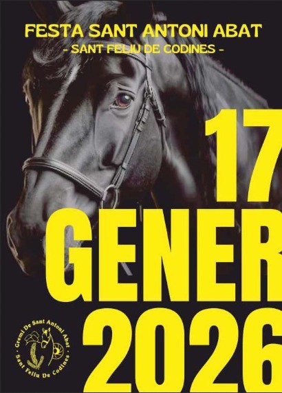 AjSFCodines's tweet image. 🐴🐷 Sant Feliu celebra la festa local de Sant Antoni Abat el 17 de gener

Sant Antoni és el patró dels animals que conviuen amb l’home i també dels pagesos i traginers. Existeix documentació que data de la celebració de la festa des del 1728

📲 Programa: ja.cat/IY0CJ
