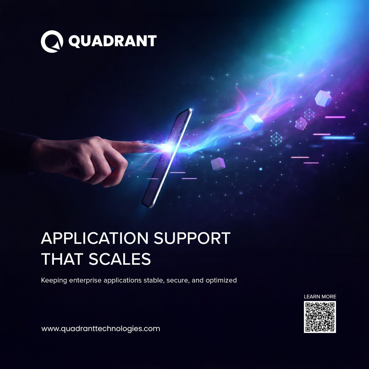 Reliable application support for enterprise systems.

Proactive monitoring and continuous optimization to keep applications running at their best. 
quadranttechnologies.com/enterprise-app… 

#ApplicationSupport #EnterpriseApplications #ManagedServices #ITOperations