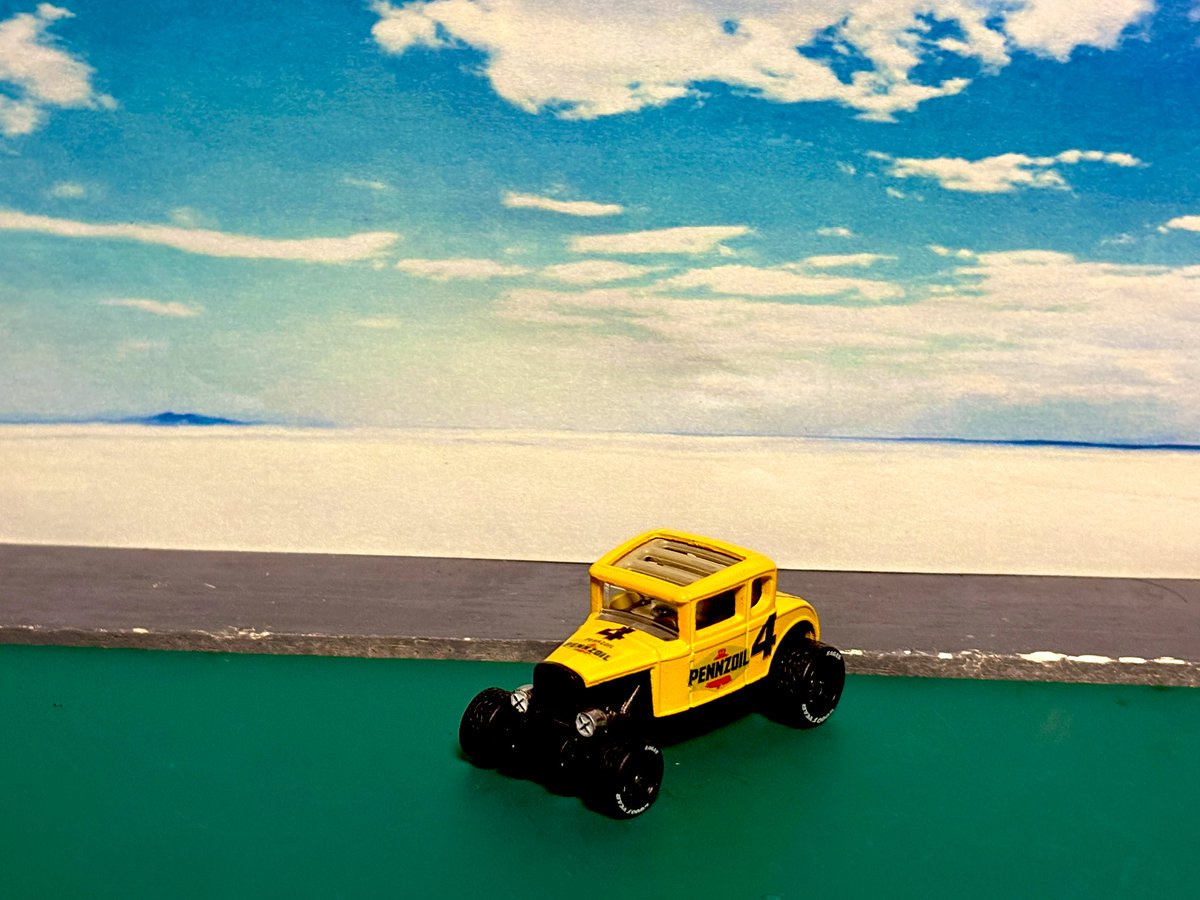 porschegmbh's tweet image. #ホットウィール  #Ford  #ModelA  #PENNZOIL 
 モデルAのリムをカマロにあげちゃったのでレタードをインストール！Cooooool😎✨