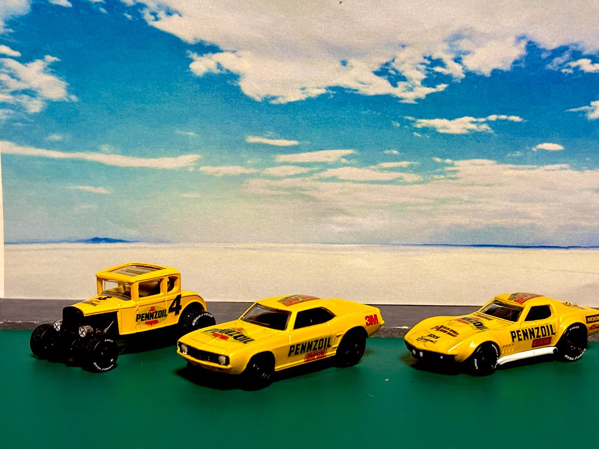 porschegmbh's tweet image. #ホットウィール  #Ford  #ModelA  #PENNZOIL 
 モデルAのリムをカマロにあげちゃったのでレタードをインストール！Cooooool😎✨