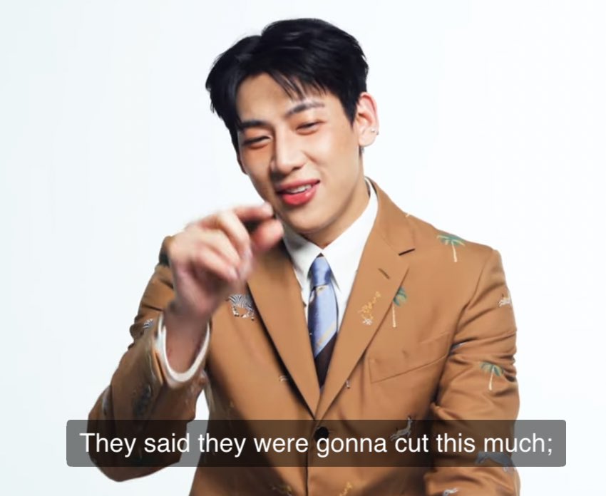 Pop7base's tweet photo. GOT7’s BamBam talked about GOT7’s “Stop Stop It”in interview when asked about a moment he could restart.

“When we were releasing Stop Stop It…I didn’t have much say back then, so whatever the hairstyle the label gave me…When it was done, I wanted to press restart immediately.” https://t.co/BeVp0CrcGD