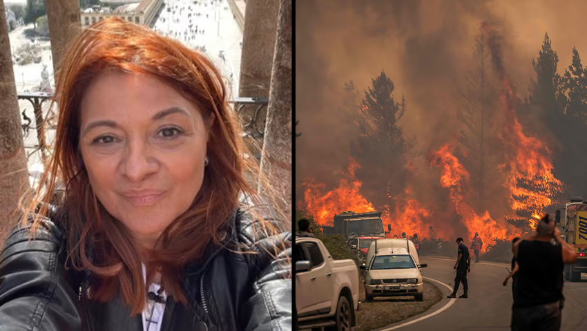 VerminusM's tweet image. The insane conspiracy theory Israelis started the fire in Argentina started from radio host Marcela Feudale. She attributed the claims to "good sources" (Candace-style) without any evidence. She'd since shared a thread debunking these claims, but the damage has already been done.