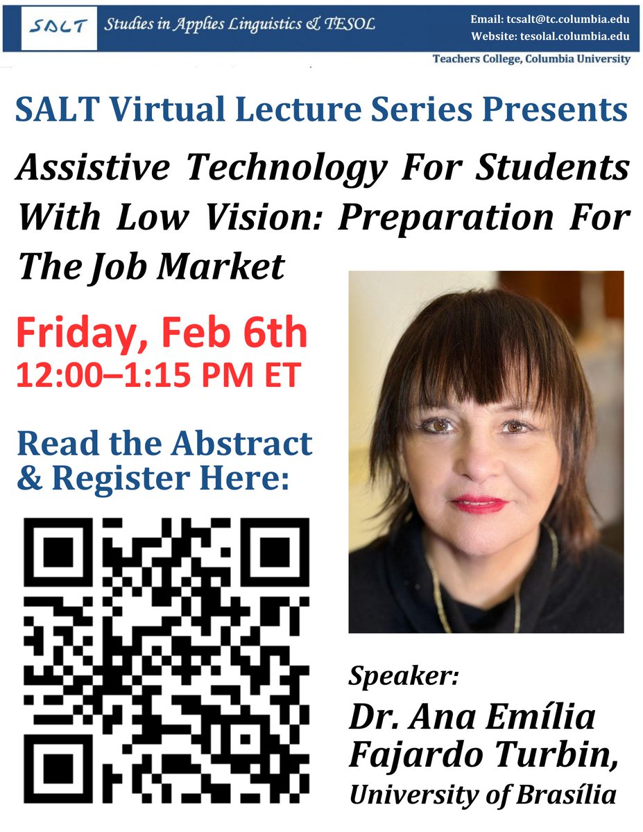 Studies in Applied Linguistics & TESOL tweet media