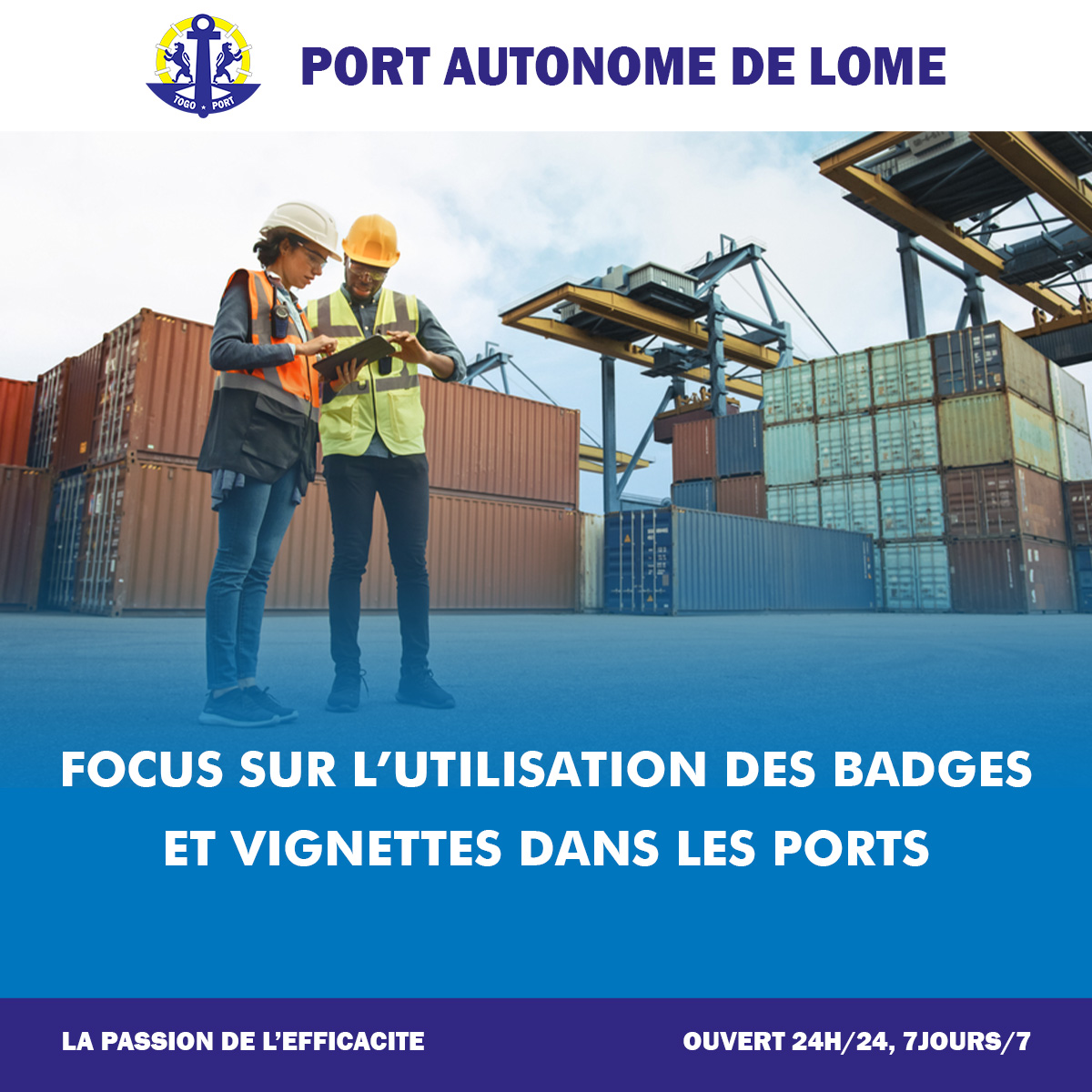 portdelome's tweet photo. ➡️  Focus sur l’utilisation des badges et vignettes dans les ports

Dans les #ports, l’utilisation des #badges et des #vignettes permettent d’identifier les personnes, les véhicules et les équipements autorisés à circuler ou à opérer, conformément aux exigences internationales. https://t.co/j7CSXDRiom