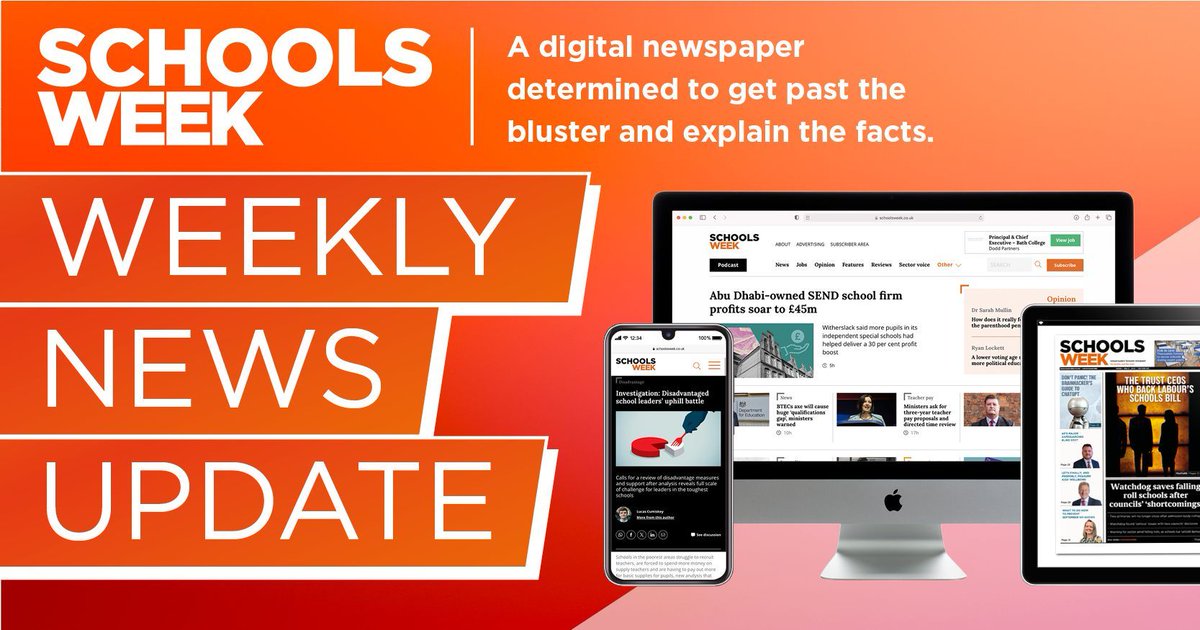 Schools Week tweet media